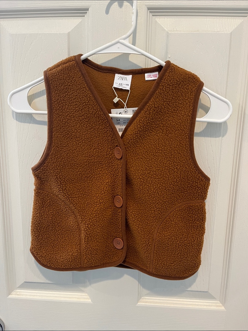 Zara Sherpa Vest